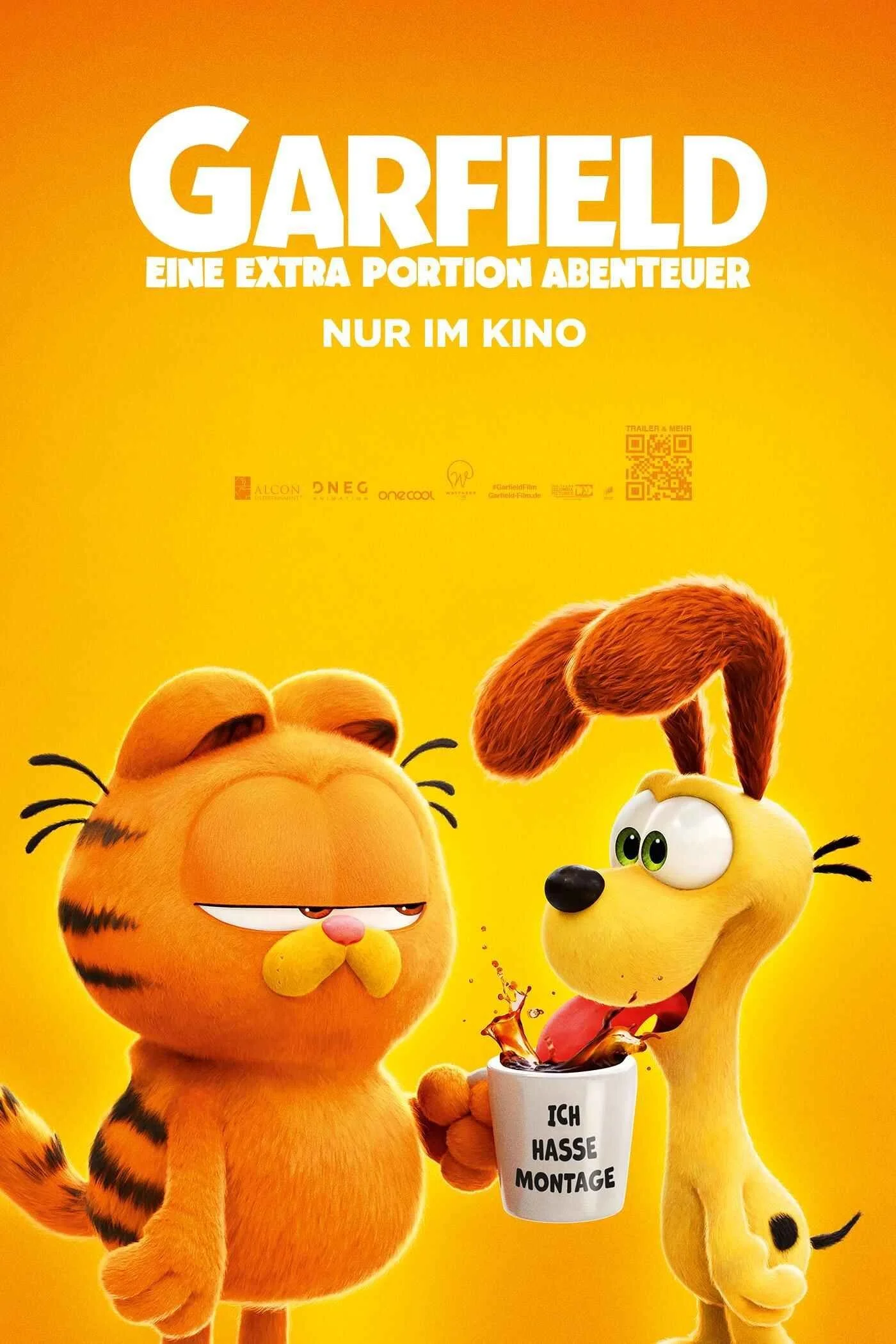 The Garfield Movie (2024) - Stream Animation movies with PREMIUM OTT IPTV service